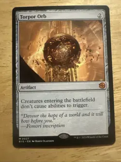 Torpor Orb - 27 - The Big Score- Near Mint - MTG - Image 1