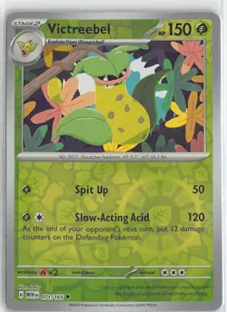 Pokemon TCG Scarlet & Violet 151 MEW Reverse Foil Uncommon #071/165 Victreebel - Image 1