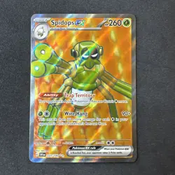 Spidops ex 223/198 SV01: Scarlet & Violet Base Set Holo Pokemon - Image 1