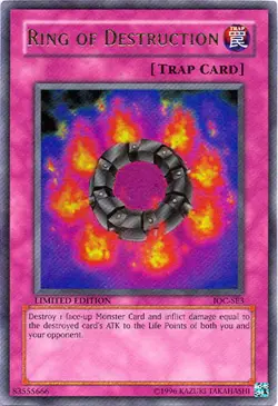 Yugioh! HP Ring of Destruction - IOC-SE3 - Ultra Rare - Limited Edition Heavily - Image 1