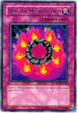 Yugioh! HP Ring of Destruction - CP02-EN008 - Rare - Unlimited Edition Heavily P - Image 1