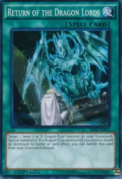 Yugioh! HP Return of the Dragon Lords - SR02-EN025 - Super Rare - 1st Edition He - Image 1