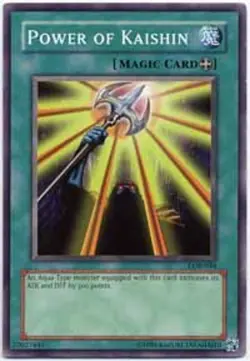 Yugioh! HP Power of Kaishin - LOB-044 - Common - 1st Edition Heavily Played, Eng - Image 1