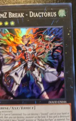 DoomZ Break - Diactorus DOOD-EN046 1st Ed. Super Rare Doom Of Dimensions YuGiOh - Image 3
