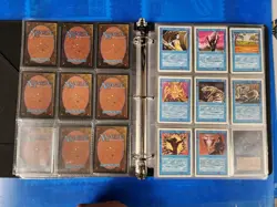 Magic the Gathering Lot of "Unlimited" Cards in Binder - Image 4