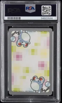 2000 POKEMON SILVER VERSION PART 2 PLAYING CARDS 9 OF HEARTS #161 SENTRET PSA 10 - Image 2