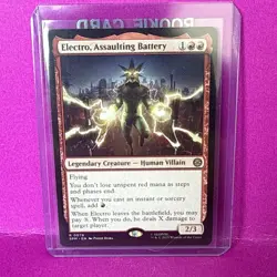 Electro Assaulting Battery - N/M - Spider Man - MTG Magic The Gathering Card - Image 1