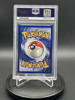 1999 POKEMON GAME BASE SET #1 ALAKAZAM HOLO SHADOWLESS PSA 7 NM CARD - Image 2