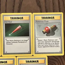 Pokemon Base Set Shadowless Trainer Lot of 14 Cards 1999 WoTC NM - Image 4