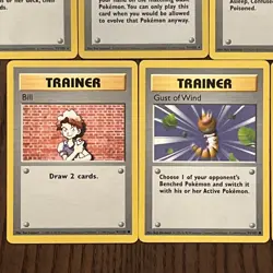 Pokemon Base Set Shadowless Trainer Lot of 14 Cards 1999 WoTC NM - Image 5