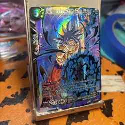 Ultimate Form Son Goku P-059 PR Gold Stamp Foil Dragon Ball Super Card Game - Image 2