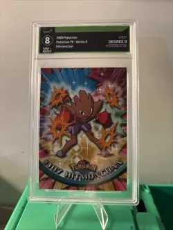Pokemon 2000 Topps Pokemon TV Animation Edition Series 2 #107 Hitmonchan Card - Image 1