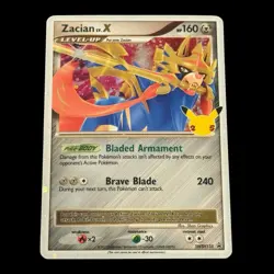Zacian LV. X SWSH135 SWSH: Sword & Shield Promo Cards Holo - Image 1