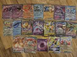 Pokemon V Vmax And Ex Lot Of 19 Cards - Image 1