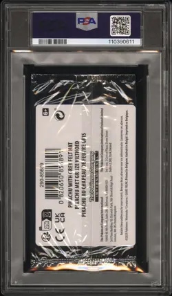 2023 POKEMON BLACK STAR PROMO POKEMON X VAN GOGH 2 CARD PACK CELLO PSA 9 - Image 2