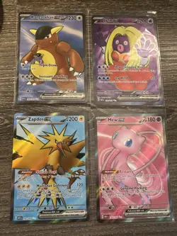 Pokemon 151 Lot of 16 Ex Cards Charizard Blastoise Venusaur Zapdos Mew More - Image 3