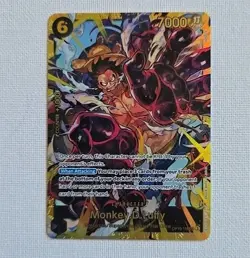 OP10-118 Monkey.D.Luffy SEC - One Piece TCG English Card Near-Mint Secret Rare - Image 1