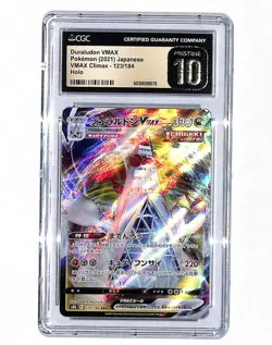 2021 Pokemon Japanese Duraludon Vmax Climax Holo Card 123/184 CGC 10 - Image 1