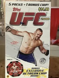 2010 Topps UFC Blaster Box Unopened Factory Sealed Trading Cards - Image 2