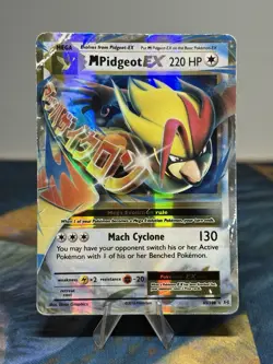 Mega M Pidgeot EX 65/108 Ultra Rare Holofoil XY Evolutions Pokemon Card HP - Image 1