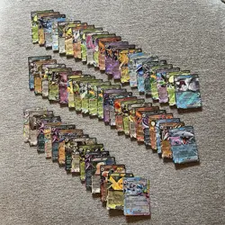 Pokemon EX lot 56 Cards Destined Rivals Prismatic Scarlett & Violet - Image 1
