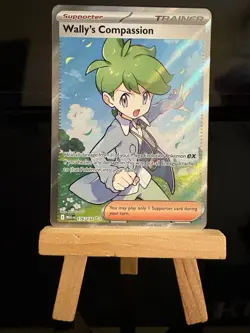 WALLY’S COMPASSION - 176/132 Mega Evolution - NM - Ultra Rare - Pokemon TCG Card - Image 1