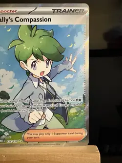 WALLY’S COMPASSION - 176/132 Mega Evolution - NM - Ultra Rare - Pokemon TCG Card - Image 3