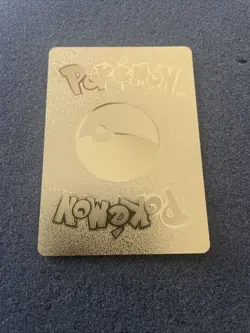 Mew EX Gold Tone Foil Pokemon Card Fan Art Display Card HP120 - Image 5