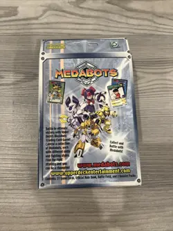 1999 Upper Deck Medabots Trading Card Game Starter Deck Factory Sealed - Image 4