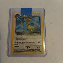 Dark Dragonite 22/82 Rare Team Rocket Unlimited Pokemon Card LP - Image 1