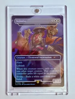 Magic: The Gathering Secret Lair Yojimbo Foil Final Fantasy Bonus Card - Image 5