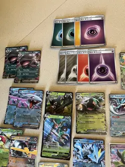 Pokemon Lot of 34 Cards Mewtwo, Lucario, Zekrom EX/V/ Poke Ball holo NM - Image 2
