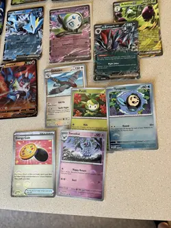 Pokemon Lot of 34 Cards Mewtwo, Lucario, Zekrom EX/V/ Poke Ball holo NM - Image 5