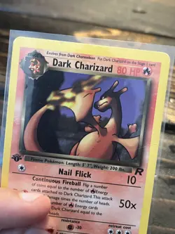 Dark Charizard #21 1st Edition - Pokemon Card Team Rocket - Vintage WOTC RARE - Image 3