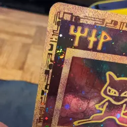 Pokemon TCG Ancient Mew Holo Card twiple swirl 2000 Movie Promo - Image 5