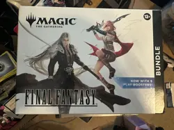 Magic The Gathering Final Fantasy Bundle 9 Booster Pack Bundle Box~ *SEALED* NEW - Image 1