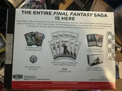 Magic The Gathering Final Fantasy Bundle 9 Booster Pack Bundle Box~ *SEALED* NEW - Image 2