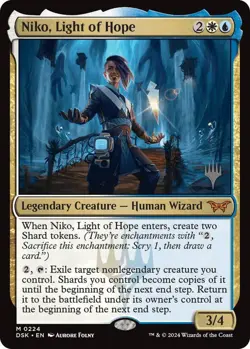 Niko, Light of Hope [Duskmourn: House of Horror] Regular # 0224 - Image 1