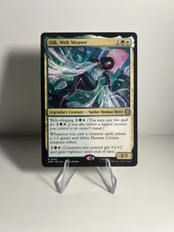 Silk, Web Weaver #0145 MTG Marvel's Spider-Man Magic The Gathering - Image 1
