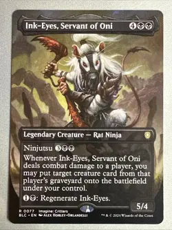 MTG / Ink-Eyes, Servant of Oni / BLC / #77 / Regular / Rare / NM - Image 1