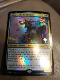 Satoru, the Infiltrator Outlaws of Thunder Junction Foil - Image 1