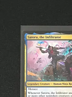 Satoru, the Infiltrator #230 Magic Outlaws of Thunder Junction - Image 2
