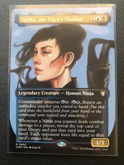 Yuriko, the Tiger's Shadow - Extended Art LP Regular Magic the Gathering - Image 1