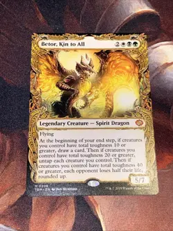 Betor, Kin To All X1 Mtg Tarkir Dragonstorm Nm Showcase - Image 1