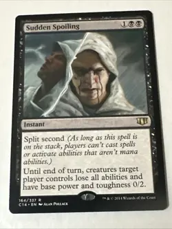 Sudden Spoiling X1 Commander NM Condition See Pics Front Back - Image 1