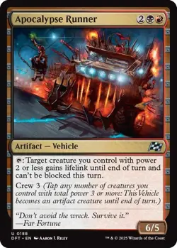 Apocalypse Runner FOIL #188 MTG Aetherdrift NM X1 - Image 1