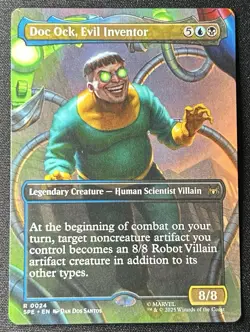 Doc Ock, Evil Inventor - 0024 - R - Non Foil - Borderless - Spider-Man - NM/M - Image 1