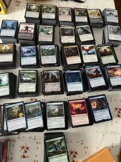 MTG Magic Bulk Lot 3000+ Commons & Uncommons No Basic Land + Bonus 150 Foils - Image 1