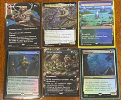 X70 Blue/Green Human Starter Lot X17 Rares X4 Mythics See Description - Image 2