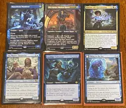 X70 Blue/Green Human Starter Lot X17 Rares X4 Mythics See Description - Image 3